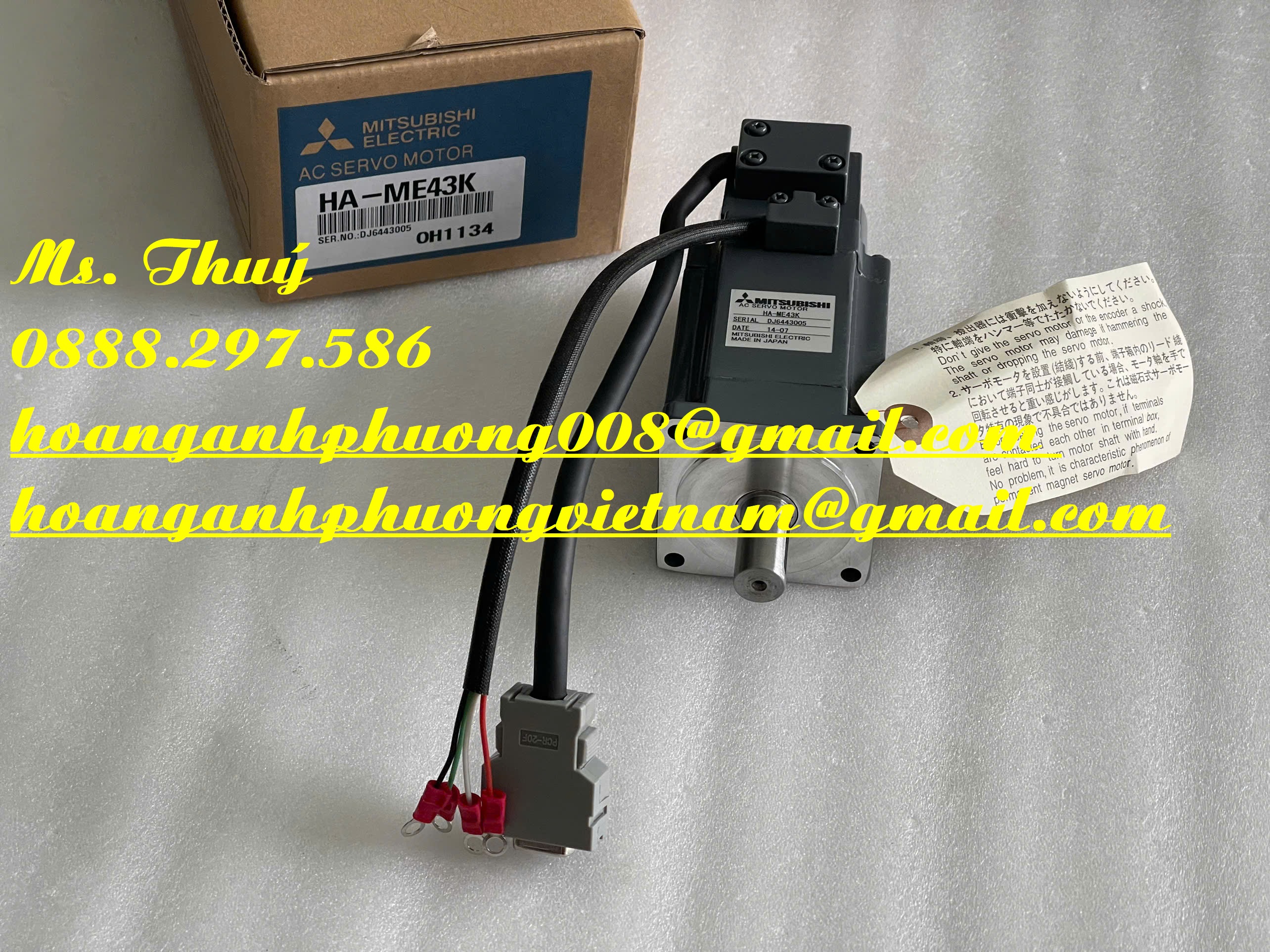 HA-ME43K - Động cơ Servo Mitsubishi của Nhật - Giao toàn quốc