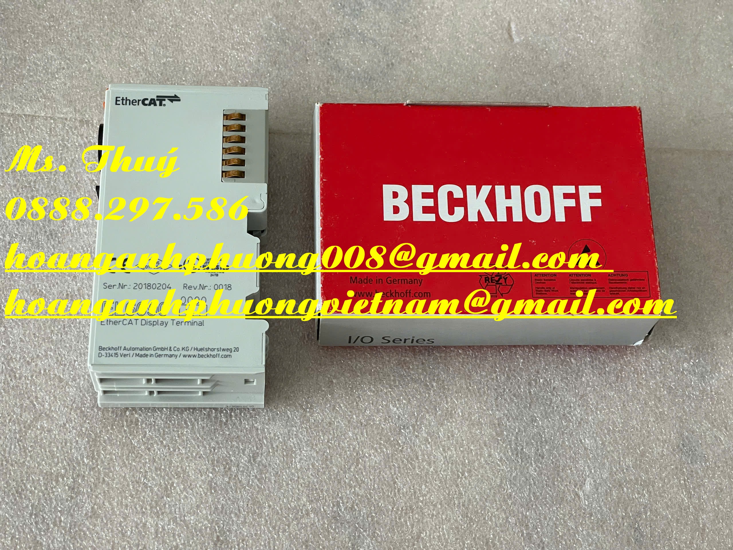 Thiết bị chính hãng - Module Beckhoff EL6090 - Hàng Germany