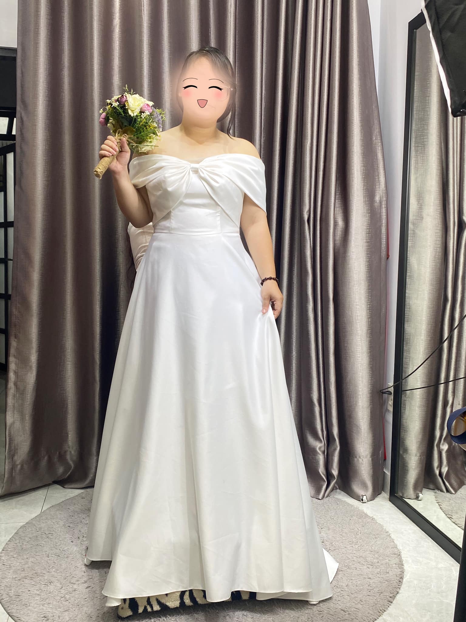 12.4 Áo cưới Tròn Xinh Bigsize