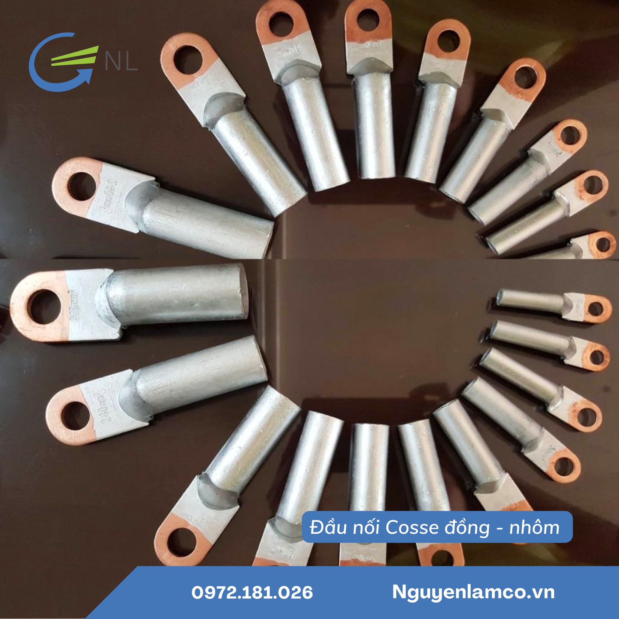 ĐẦU COSSE ĐỒNG NHÔM NGUYÊN CHẤT ĐỘ BỀN CAO