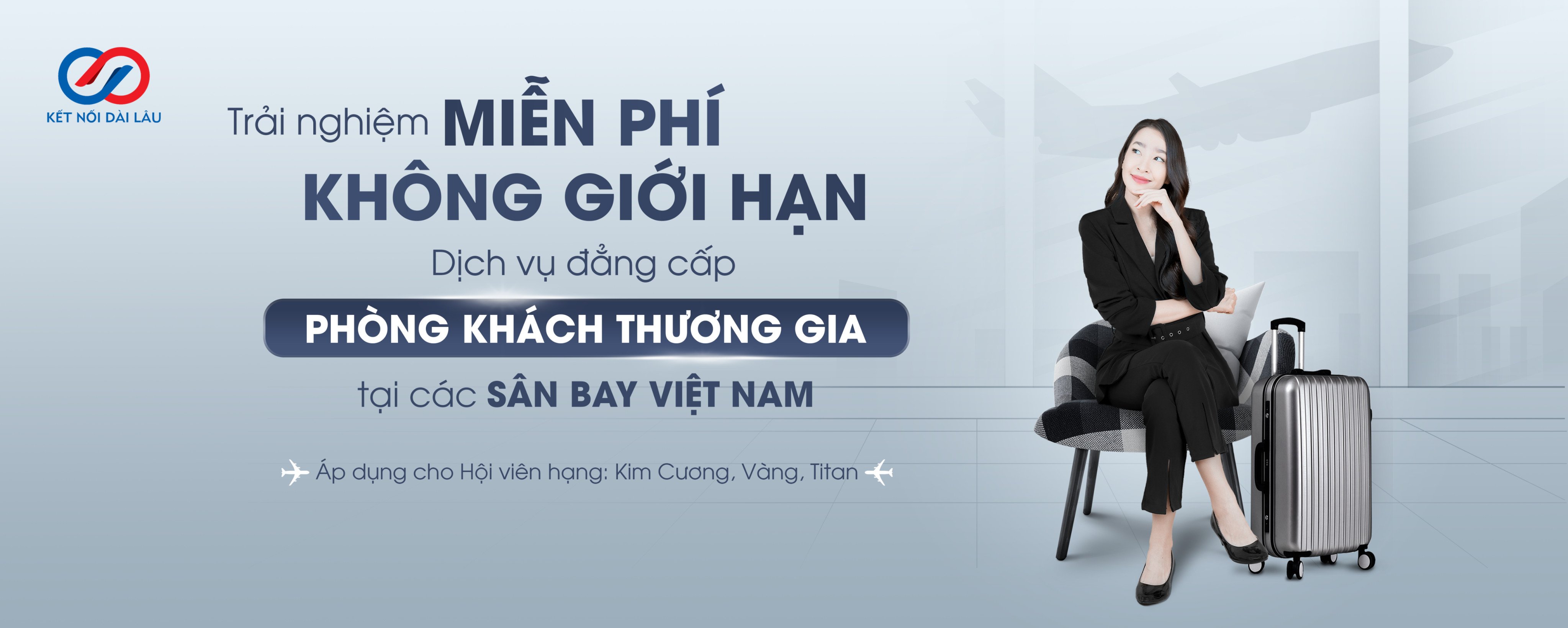 MobiFone: Miễn phí sử dụng phòng khách thương gia quốc nội C2 tại sân bay quốc t
