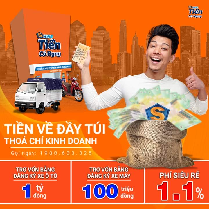 SAWAD BẾN TRE 3 CẦM CAVET GỐC