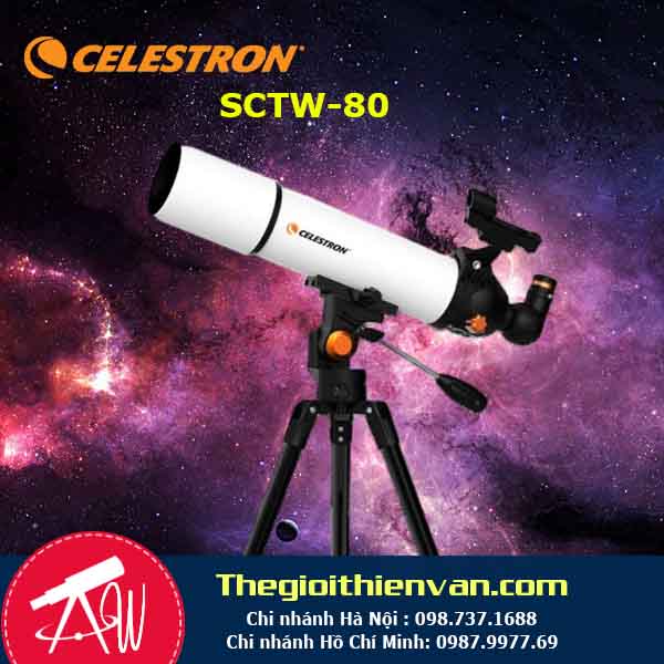 Kính thiên văn khúc xạ Celestron SCTW 80