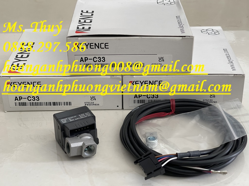 Cảm biến áp suất Keyence AP-C33 - Cty Hoàng Anh Phương