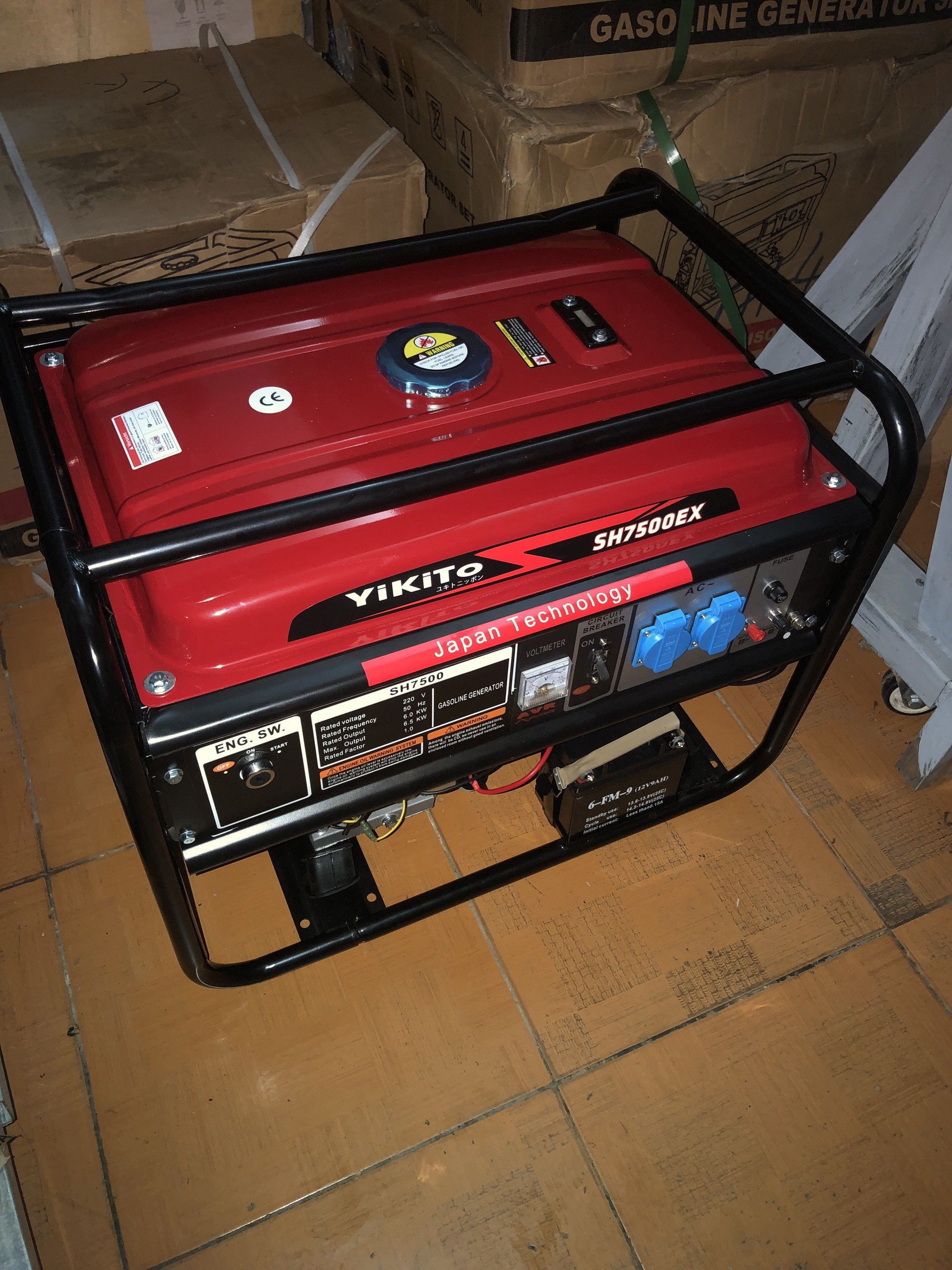 Máy Phát Điện Ykikito nhật 6.0kw - Lh 0971.239.110