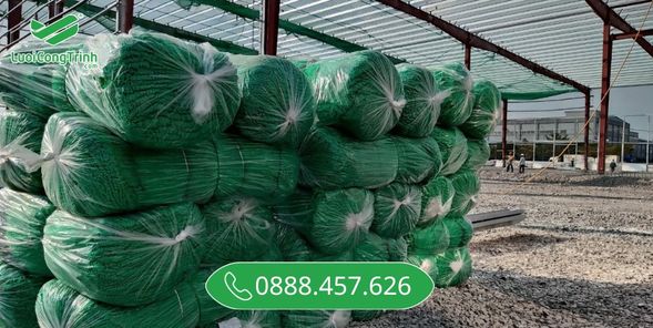 Lưới an toàn  chống rơi cho thi công nhà thép tiền chế