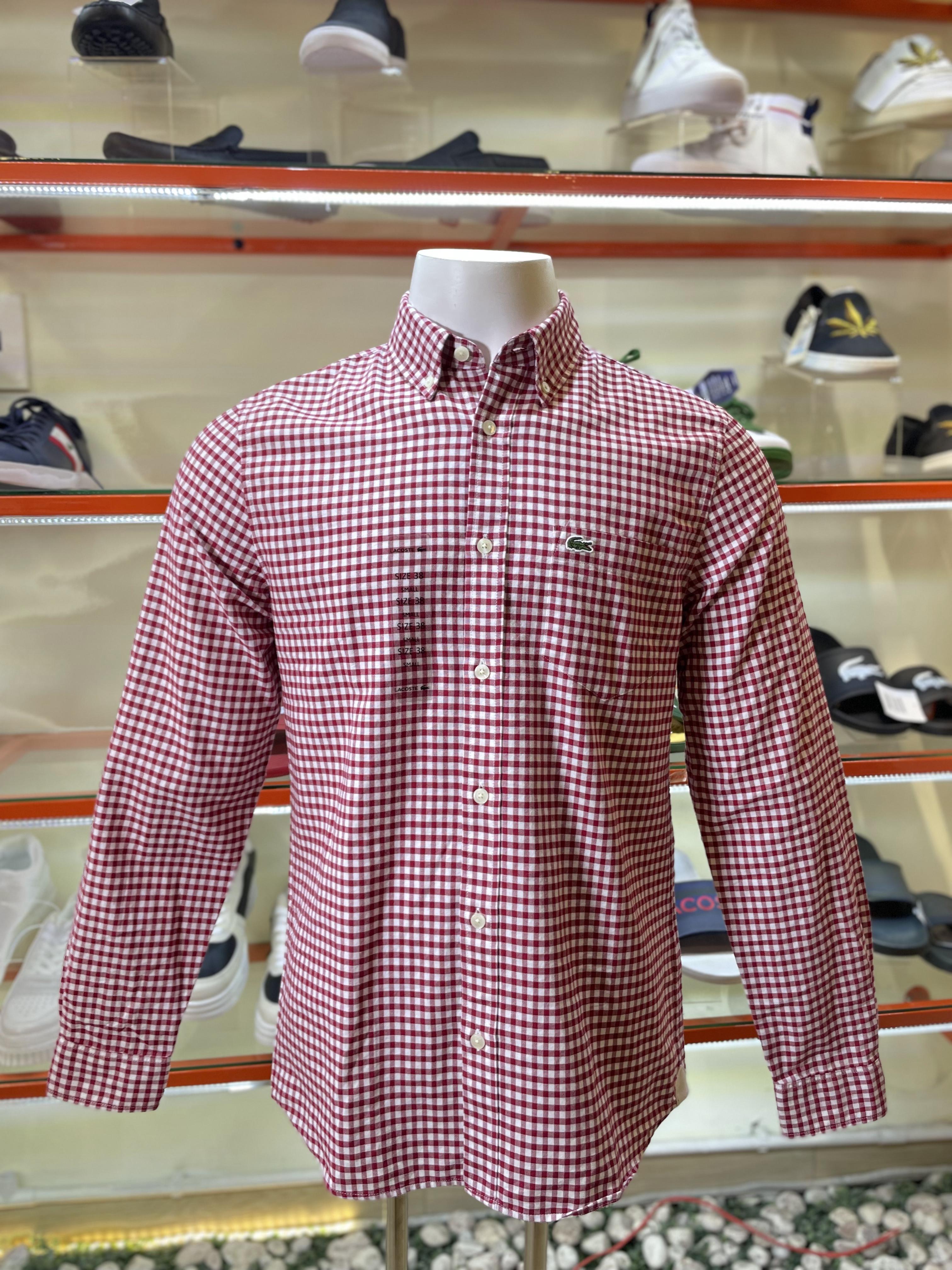 Áo Sơ Mi Caro Cá Sấu