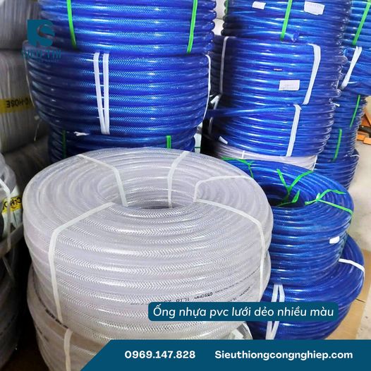 PHÂN LOẠI ỐNG NHỰA PVC LƯỚI DẺO THEO MÀU SẮC