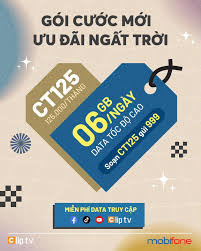 CT125 – Gói cước mới, ưu đãi bất ngờ của MobiFone