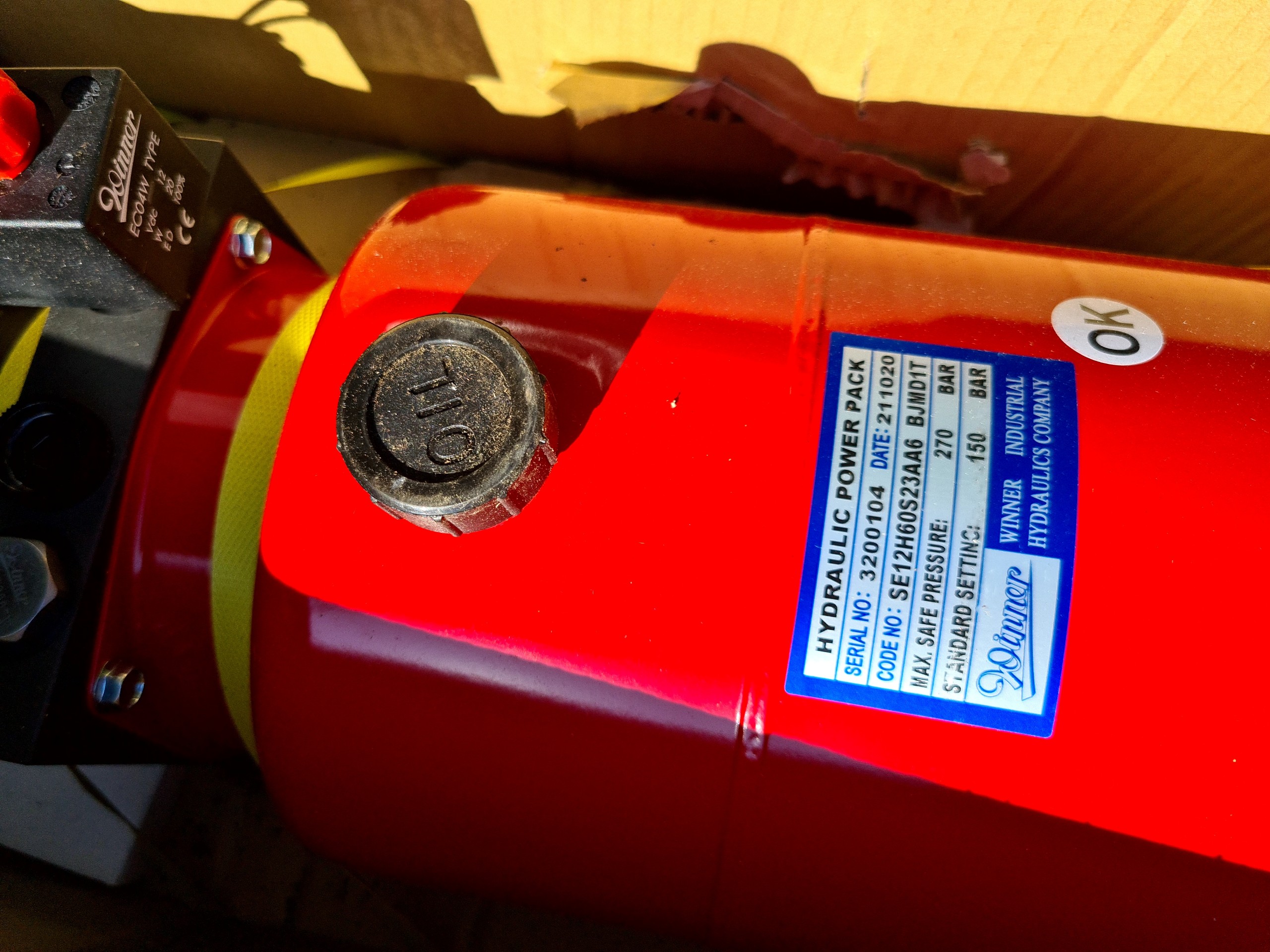 Trạm nguồn thủy lực mini, Giá bộ nguồn thủy lực mini, Bơm thủy lực mini 12v