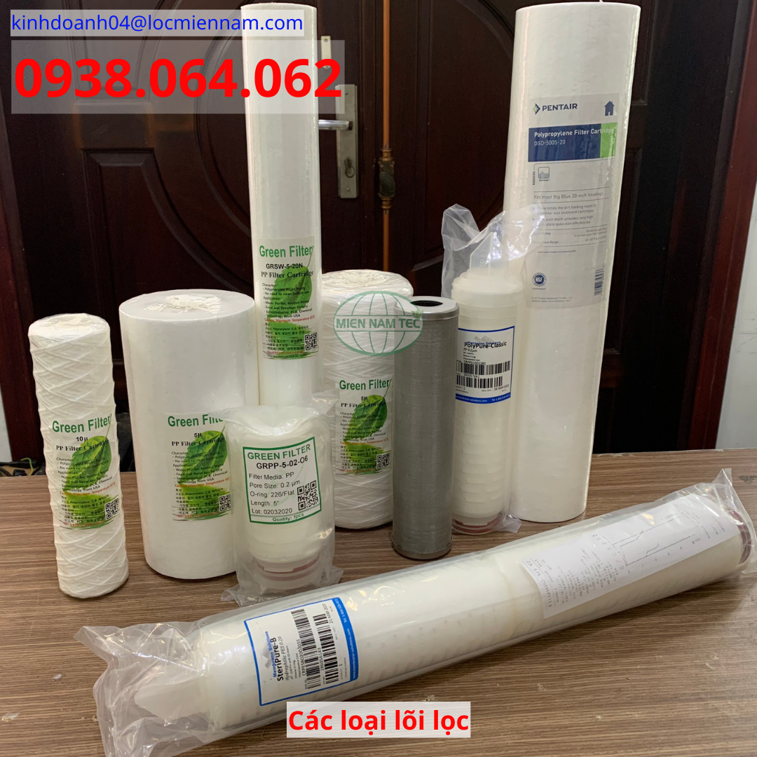 Lõi lọc và ứng dụng cho công nghiệp