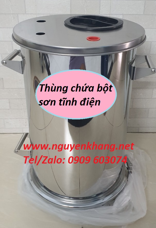 Thùng chứa bột sơn tĩnh điện - STĐ NGUYÊN KHANG