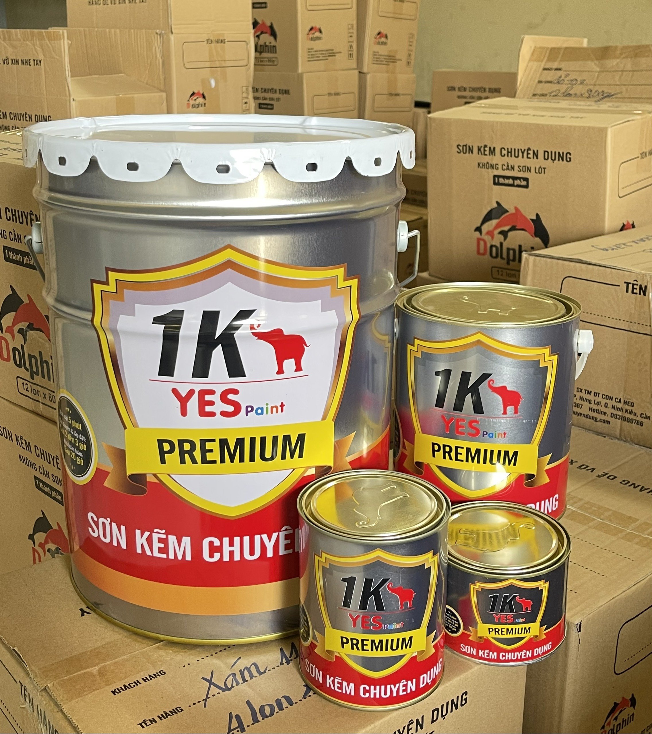 SƠN KẼM CHUYÊN DỤNG 1K YES