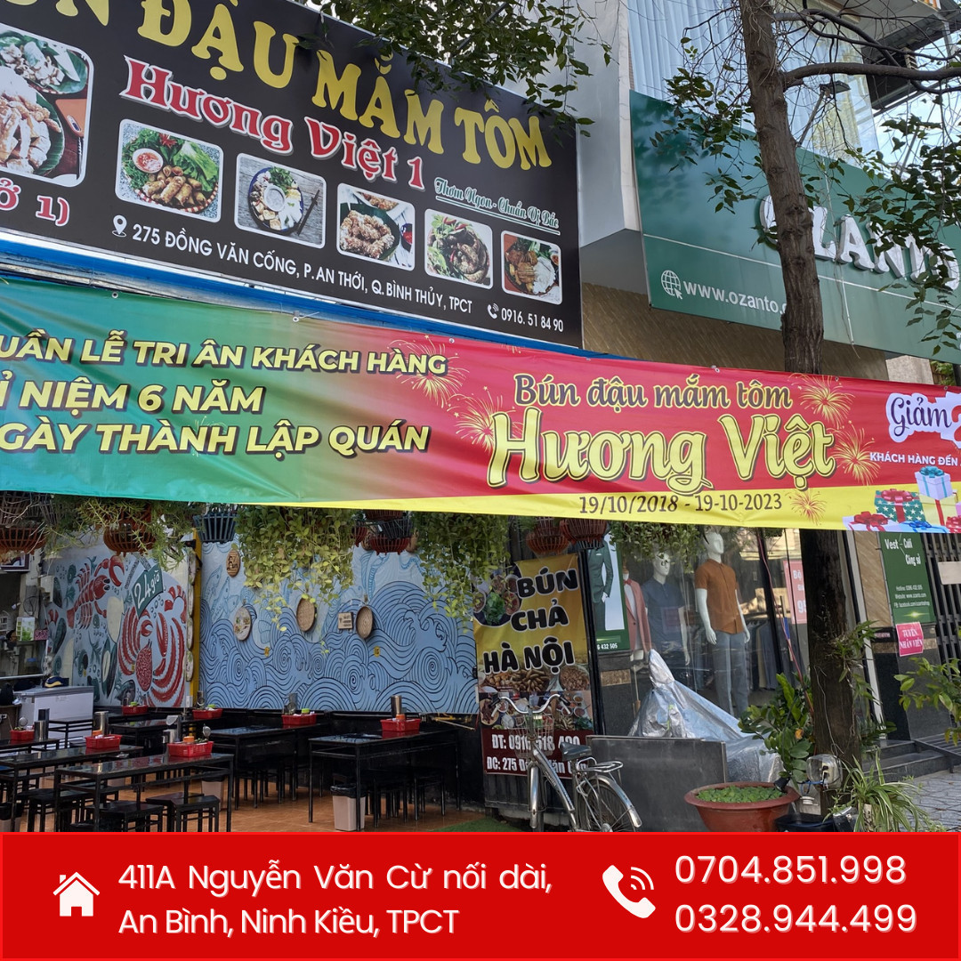 in ấn thi công treo bandrol đường phố