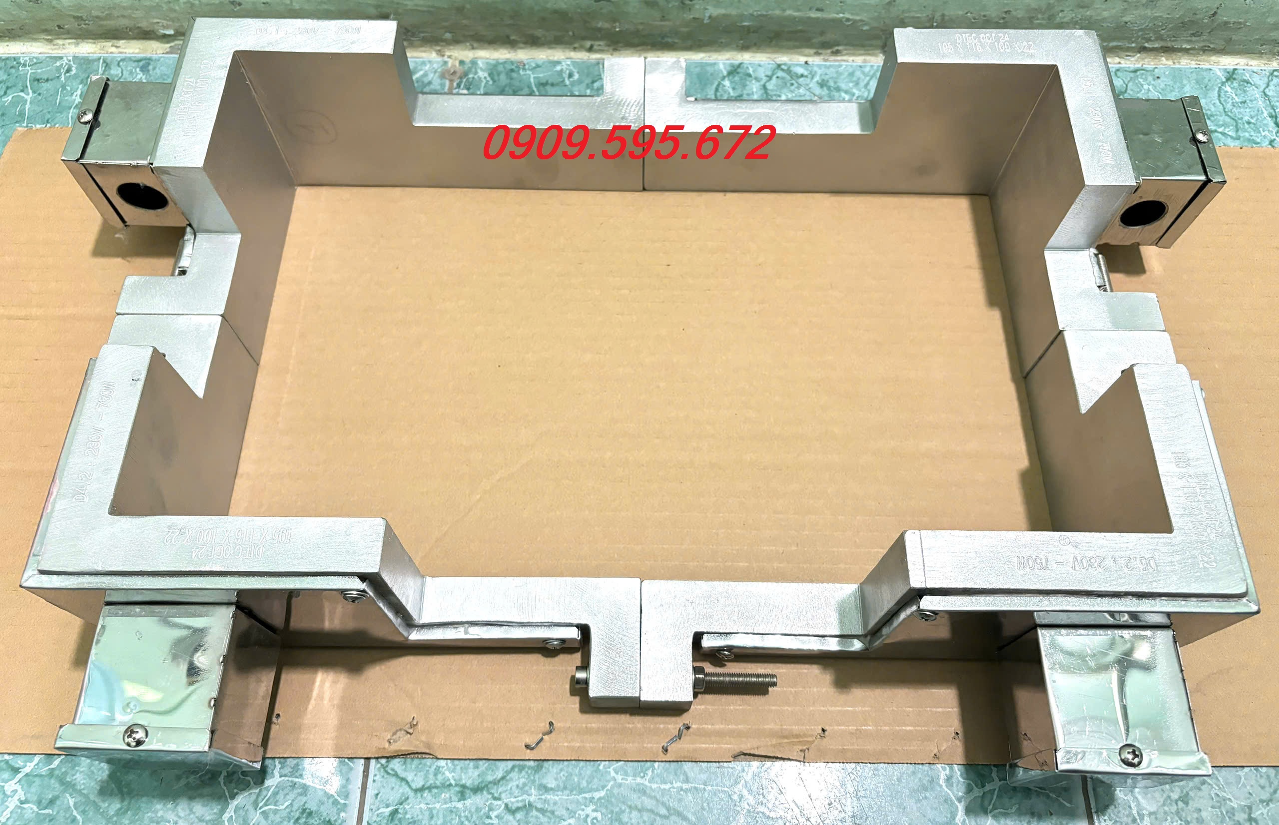 Điện trở đúc nhôm sx theo yêu cầu