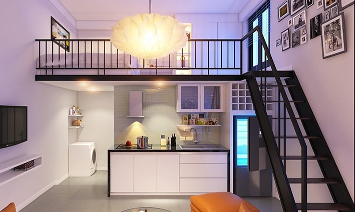 Ý tưởng decor phòng trọ có gác xếp tối ưu không gian