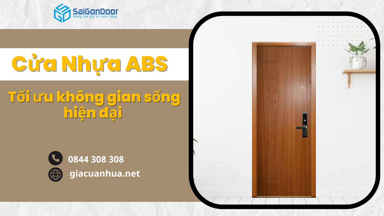 Cửa nhựa ABS Hàn Quốc SGD