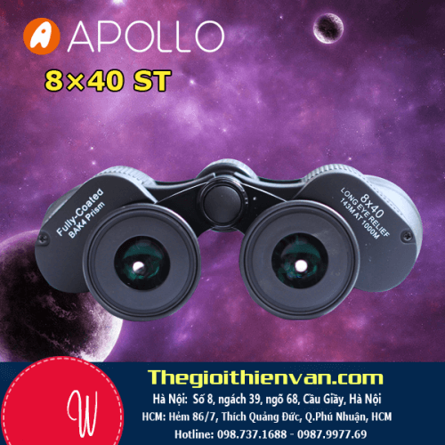 Ống nhòm APOLLO 8×40 ST