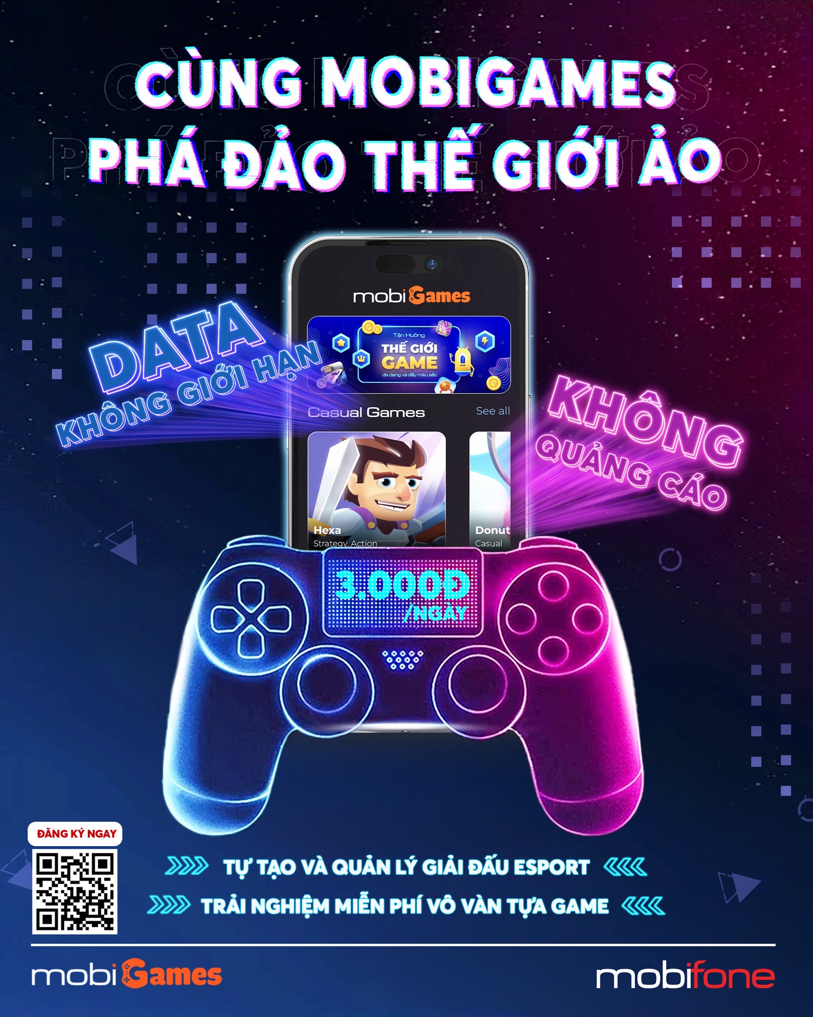 Cùng MobiGames phá đảo thế giới ảo với GW1 chỉ 3K/ngày