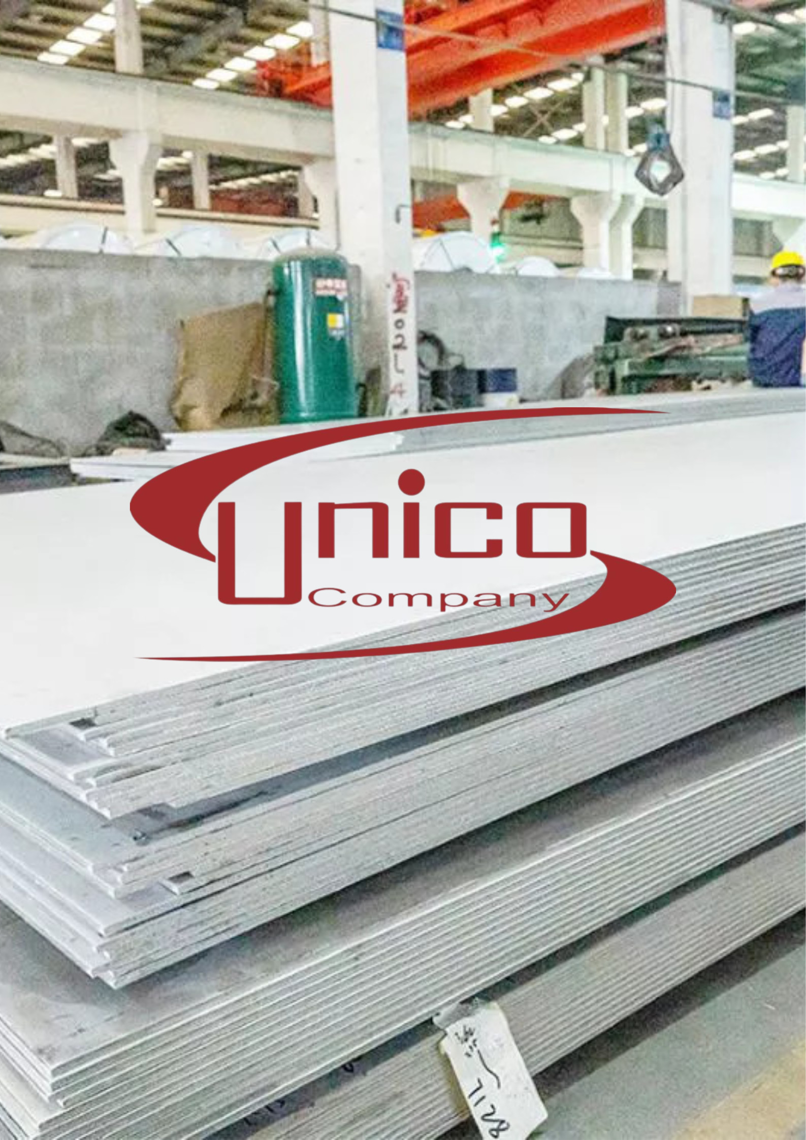 Tấm inox unico, vận chuyển khối lượng lớn