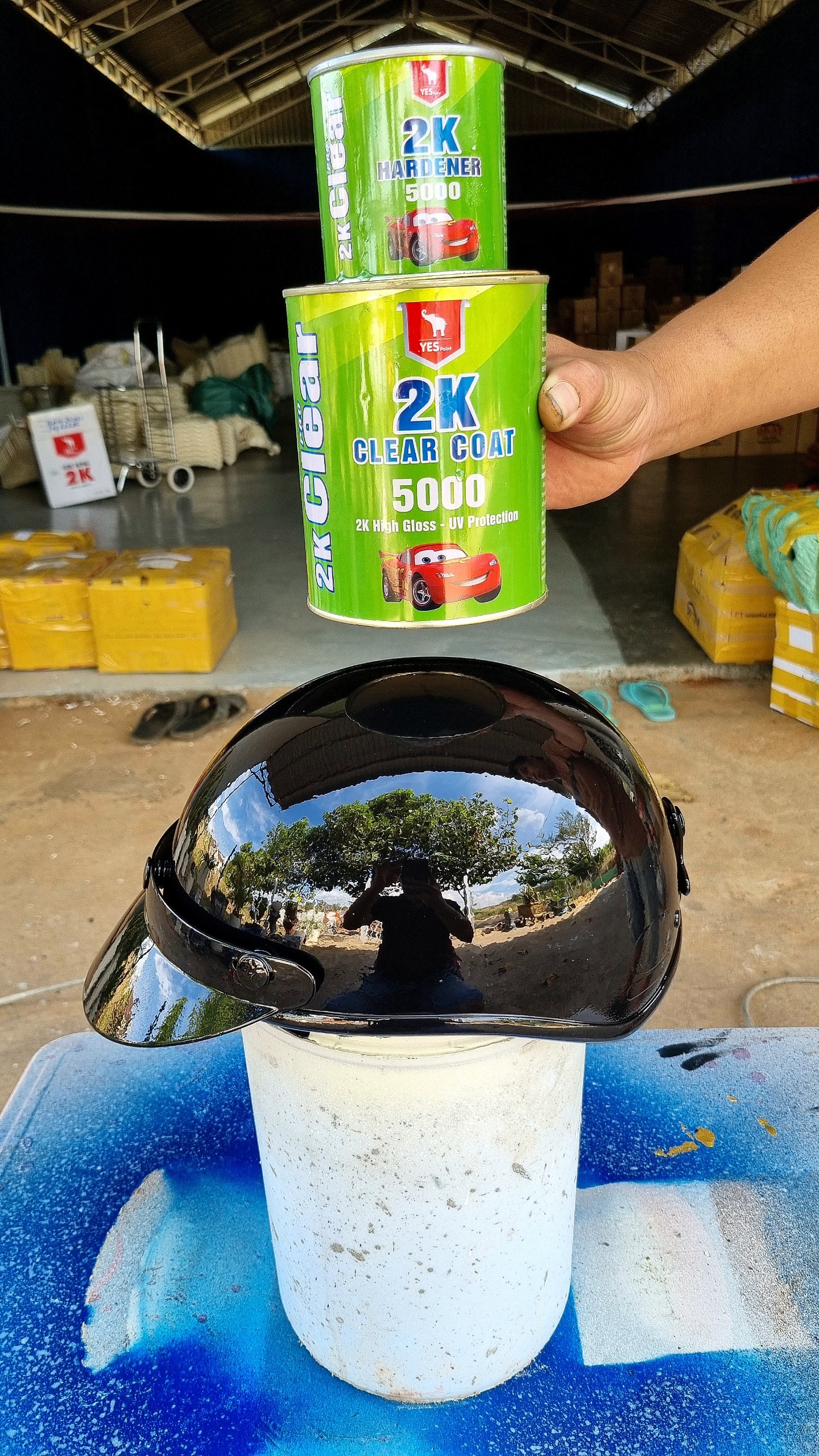 sơn 2k clear coat 50000