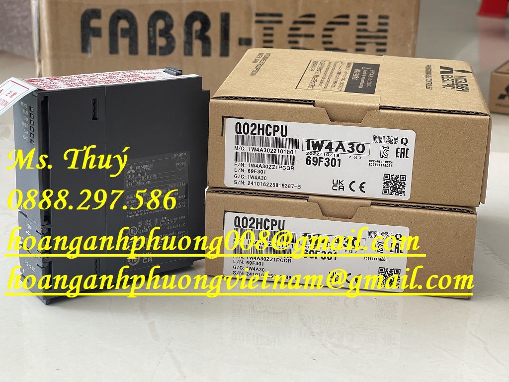 Mitsubishi Q02HCPU- Module nhập khẩu - Bình Dương