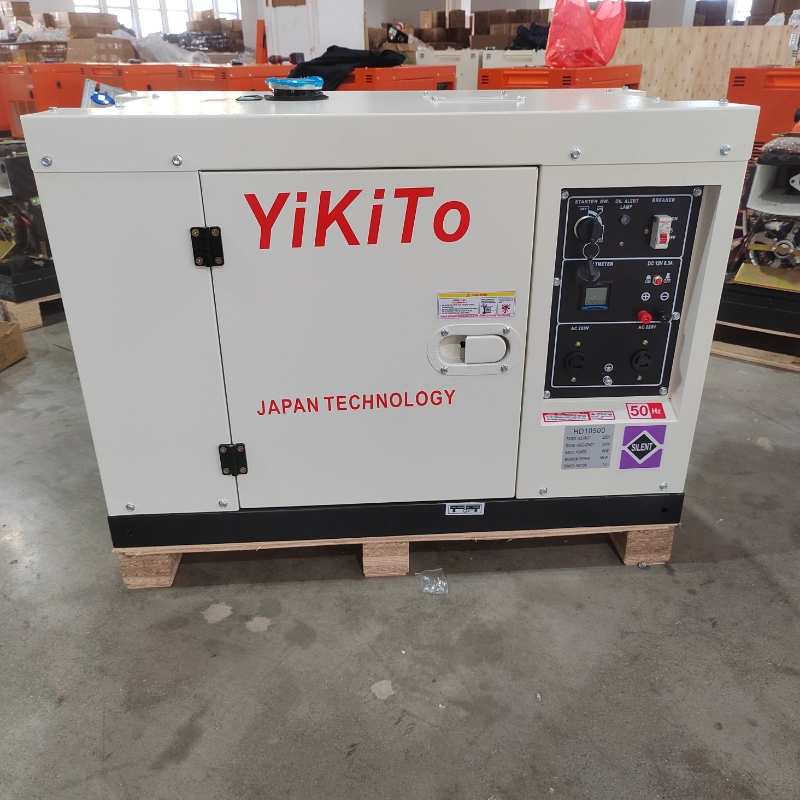 Máy Phát Điện Yikito nhật chống ồn, chạy dầu 11kw