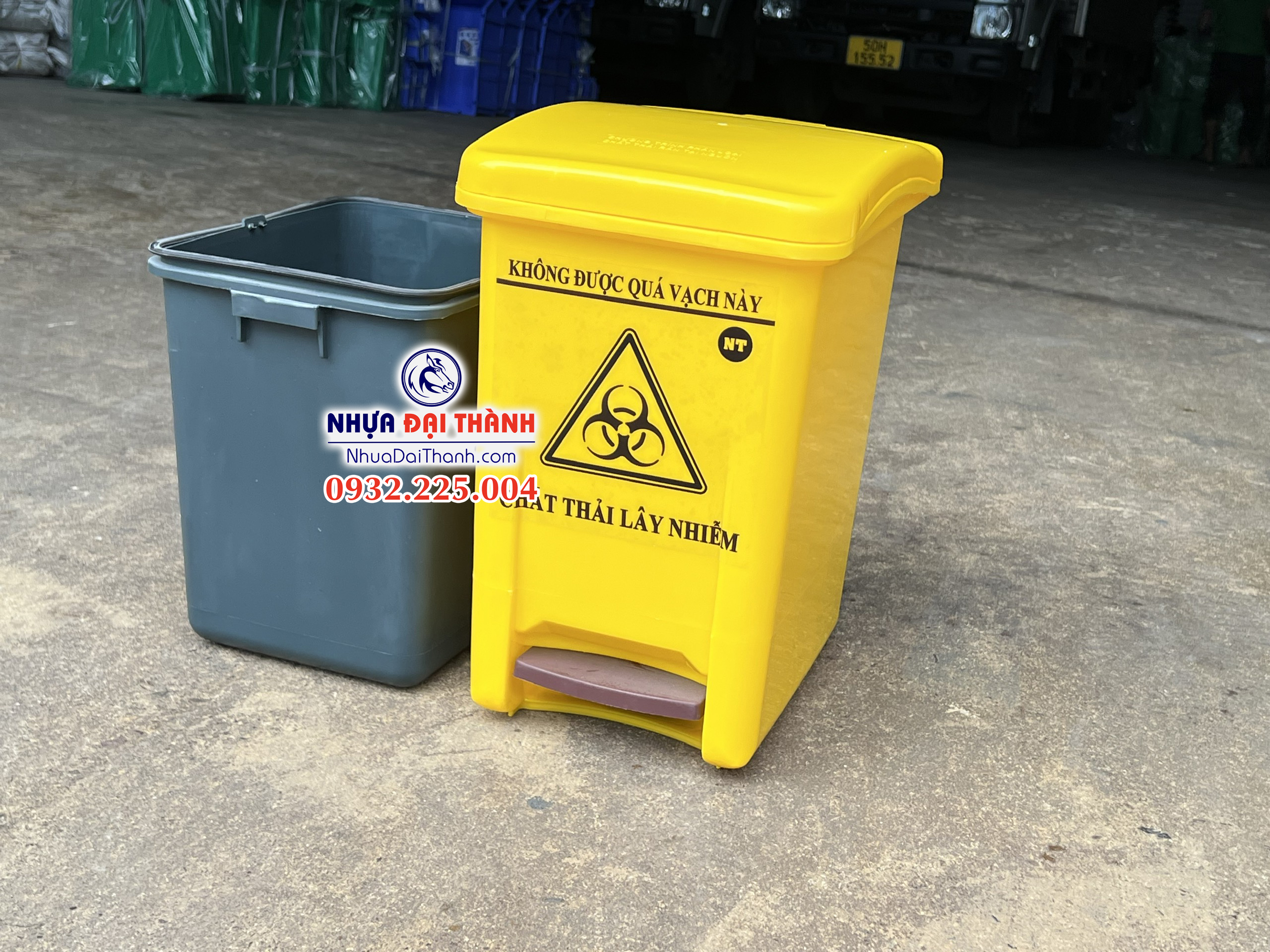 Thùng rác y tế 20L MGB-Chất lượng