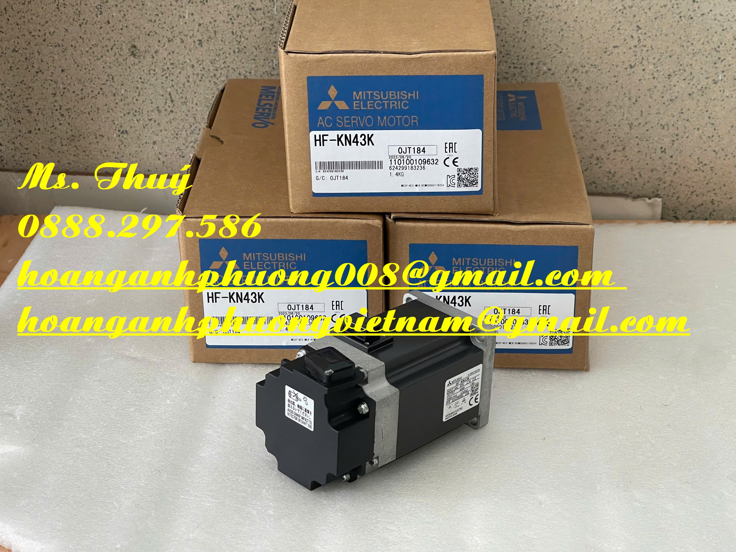 Động cơ Servo Mitsubishi HF-KN43K - Chuyên hàng tự động hoá