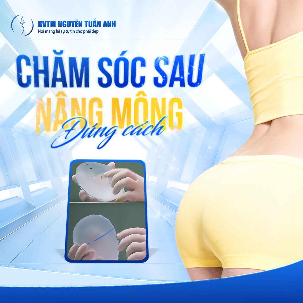 Những lưu ý sau khi phẫu thuật thẩm mỹ nâng mông