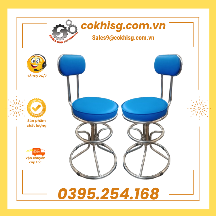 Ghế phòng thí nghiệm inox 304