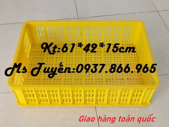 Sóng 1T5, sọt cao 15cm, sọt dùng kho lạnh, sọt đựng rau củ việt grap