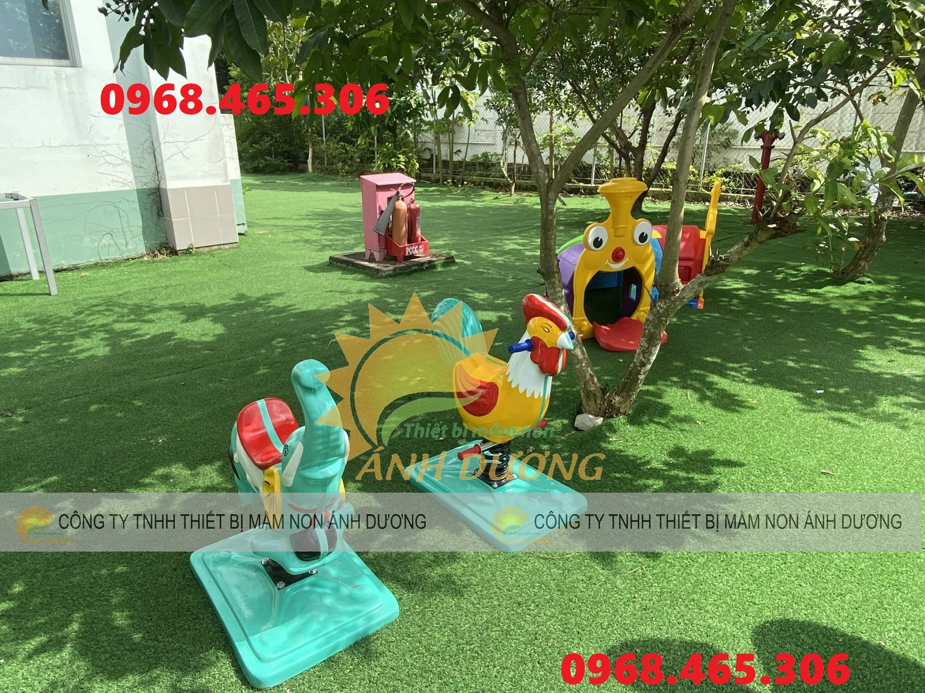 Thú nhún lò xo cho bé, thú nhún lò xo composite trẻ em nhiều mẫu