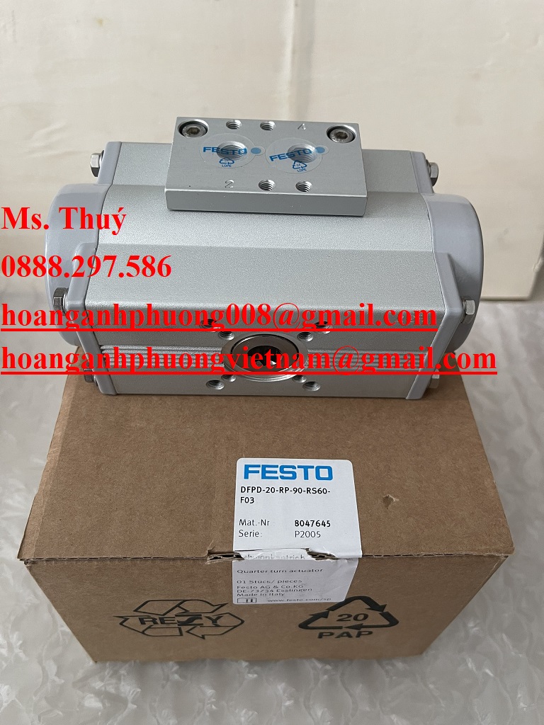 Festo DFPD-20-RP-90-RS60-F03 - Van chính hãng, hàng mới 100%