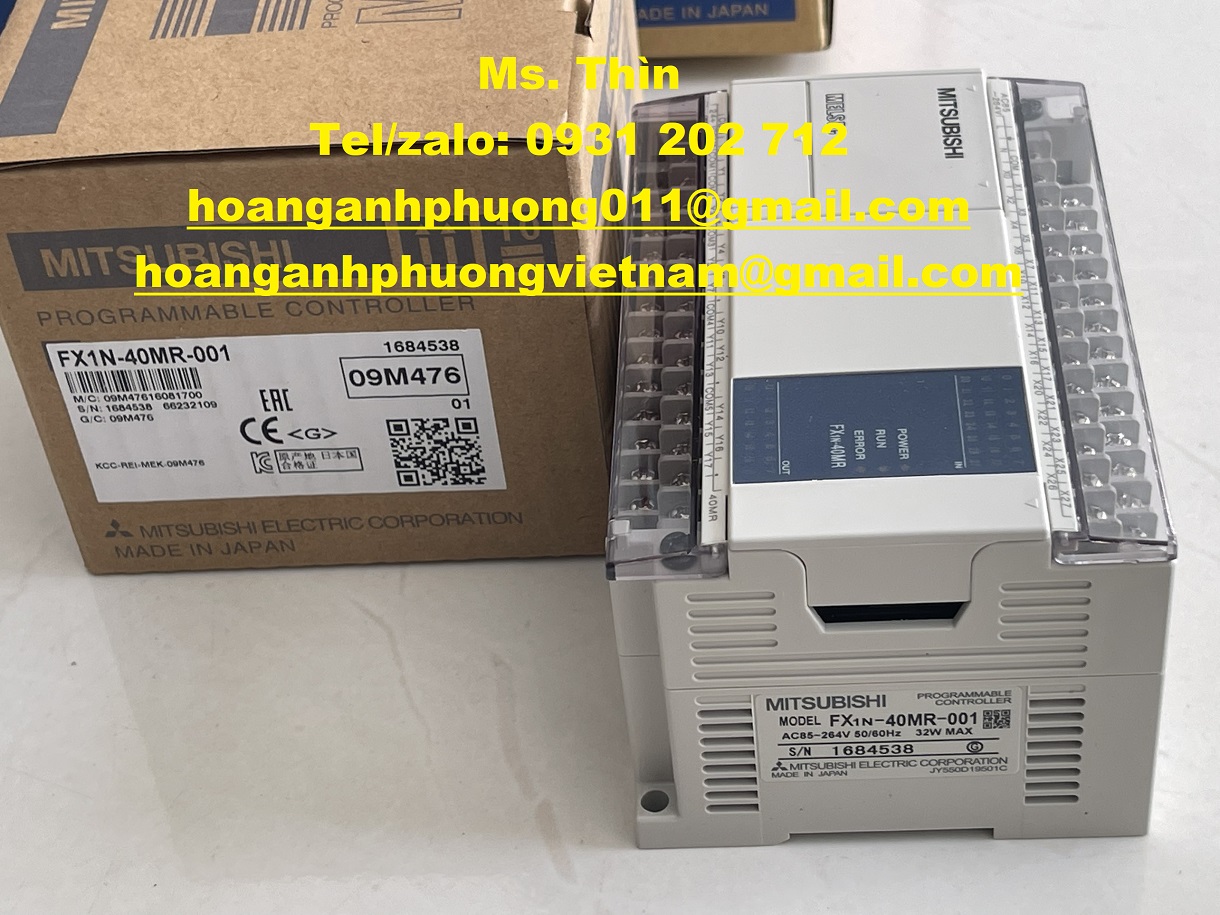 Bộ lập trình Mitsubishi | FX1N-40MR-001 | giá tốt | new 100% | chính hãng