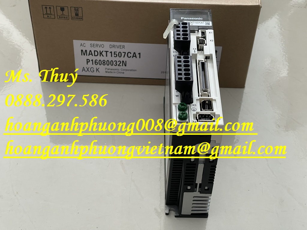 Bộ điều khiển Servo A5 200W Panasonic MADKT1507 - New 100%