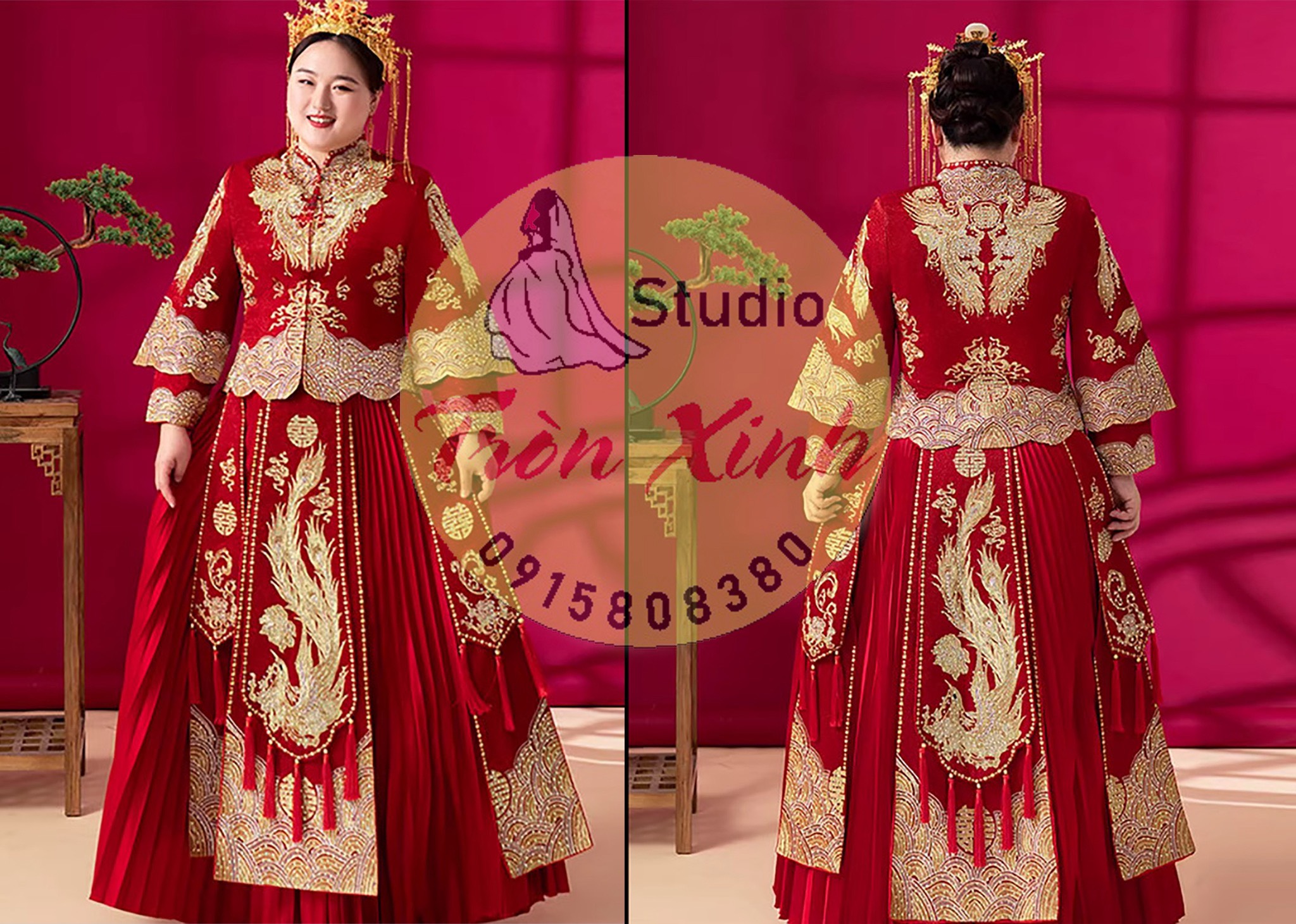 14/4-1.Hỷ Phục Trung Quốc Bigsize khuyến mãi giá từ 1.800.000/ Cặp