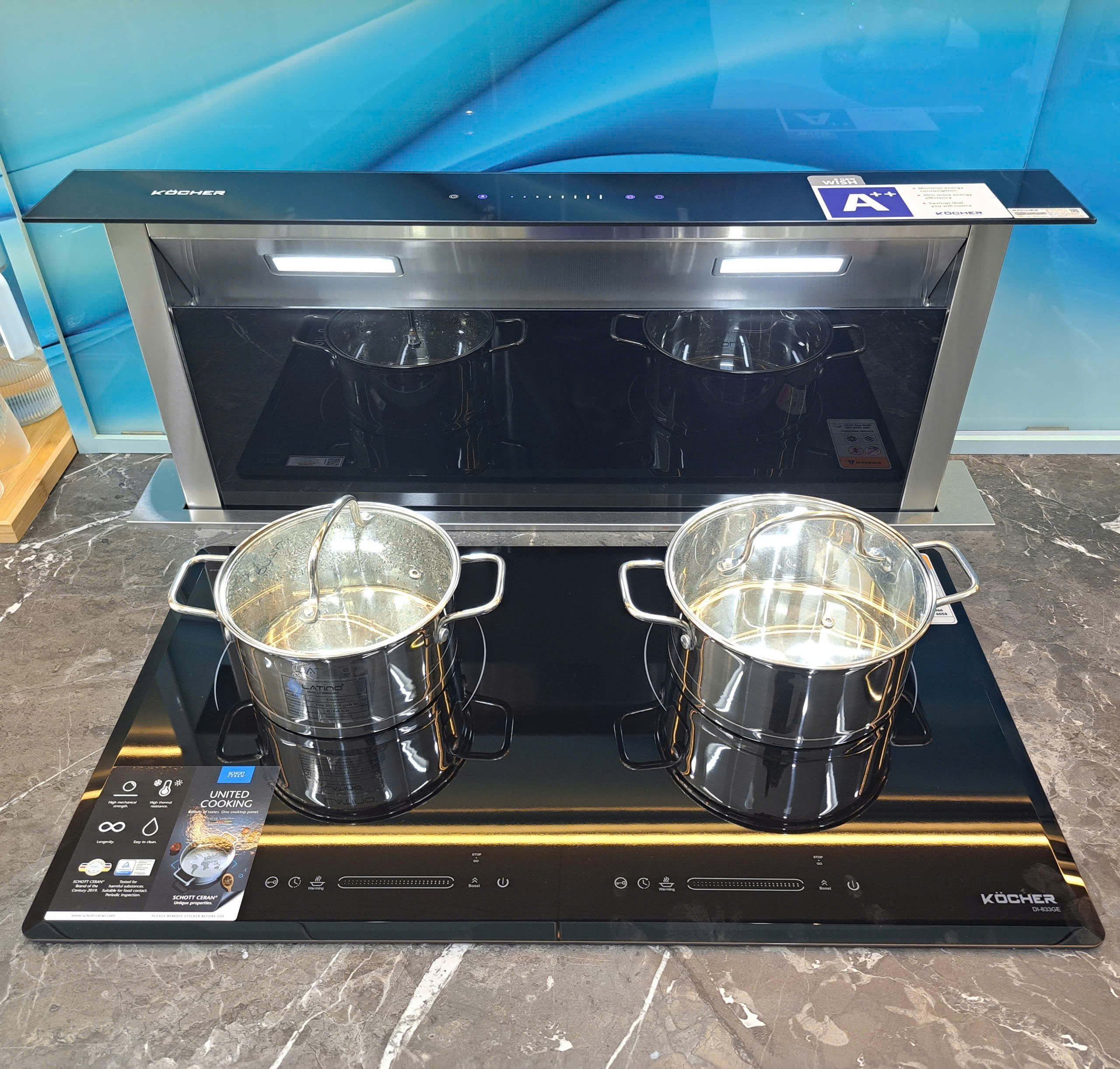 Máy Hút Mùi Cao Cấp Kocher TESLA CXW-199DW Chuẩn Châu Âu