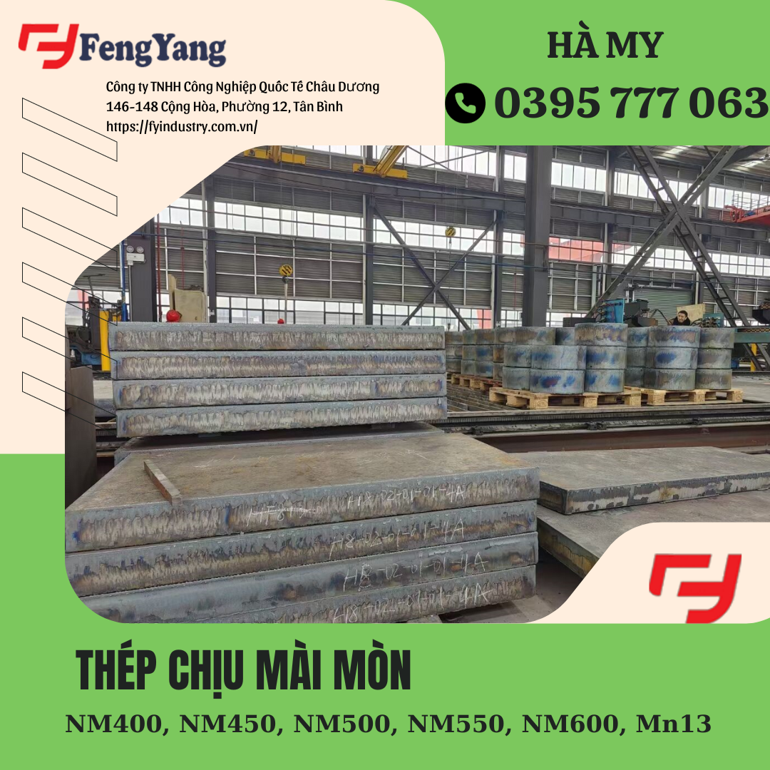 THÉP CHỊU MÀI MÒN NM400, NM450, NM500