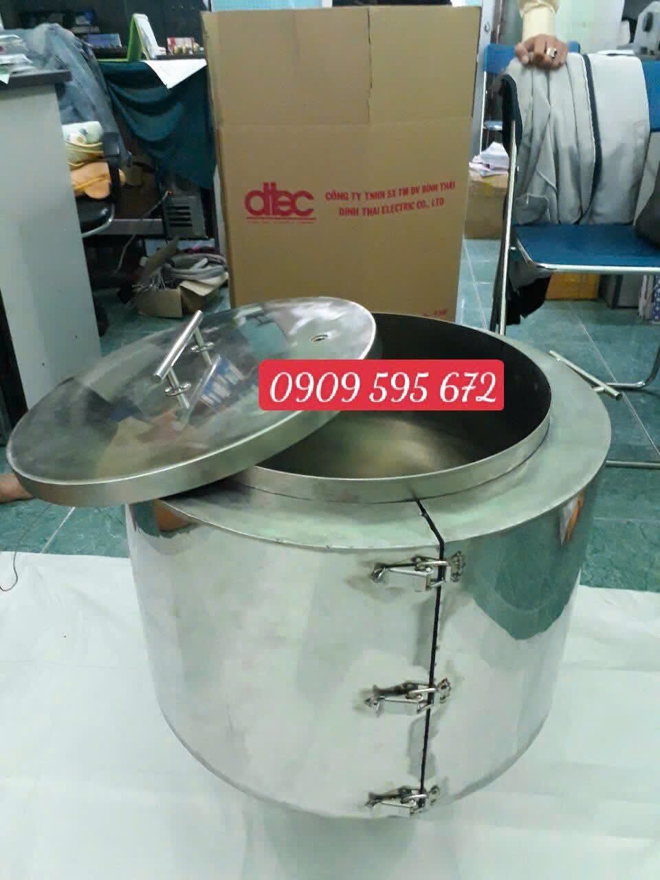 Nồi gia nhiệt sản xuất theo yêu cầu, giao hàng toàn quốc