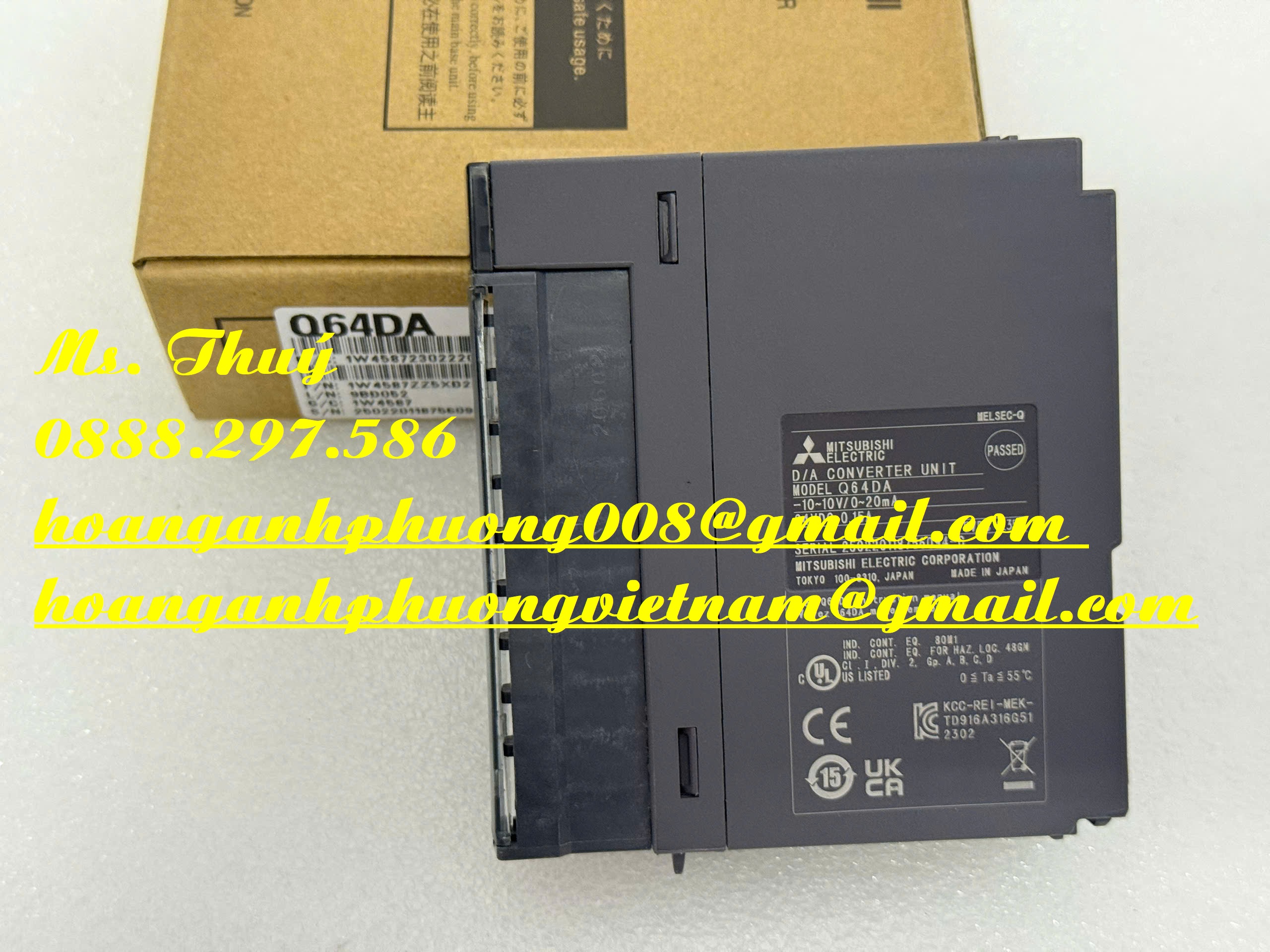 Bộ module Mitsubishi Q64DA - Hàng nhập, giao hàng toàn quốc
