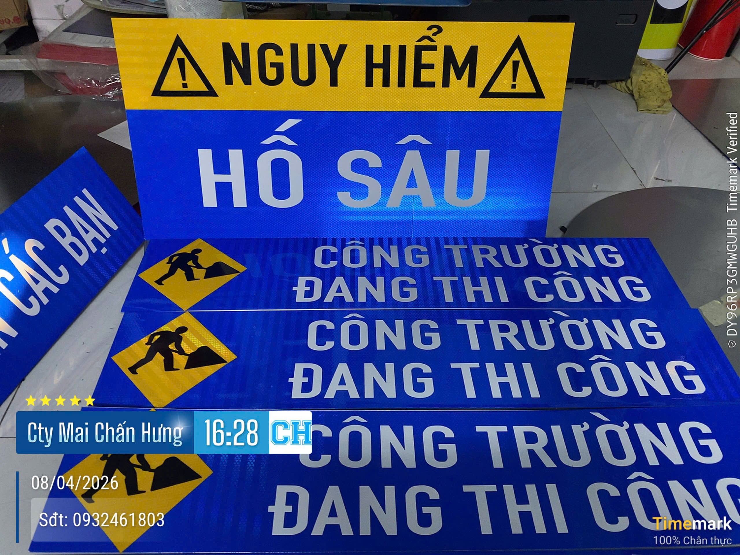 BIỂN CẢNH BÁO HỐ SÂU NGUY HIỂM – MAI CHẤN HƯNG