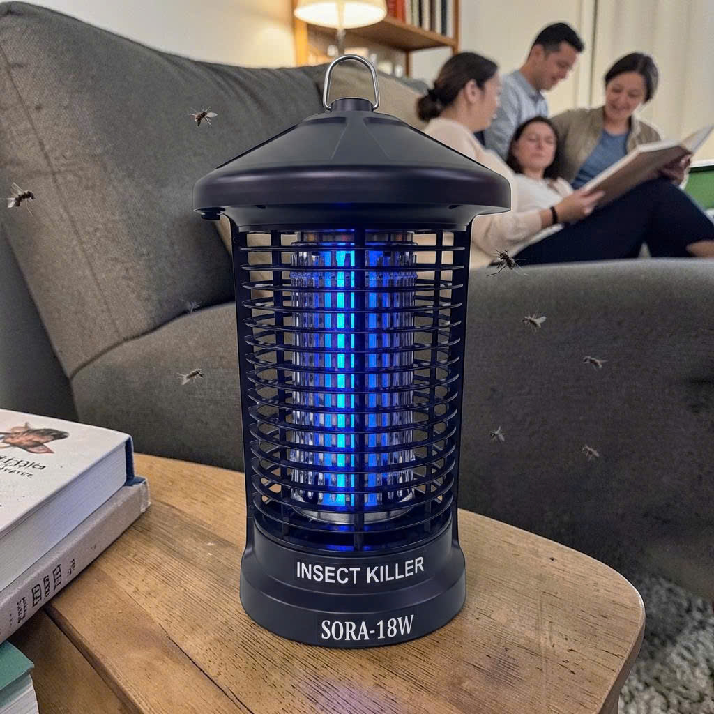 Đèn diệt côn trùng sân vườn SORA-18W