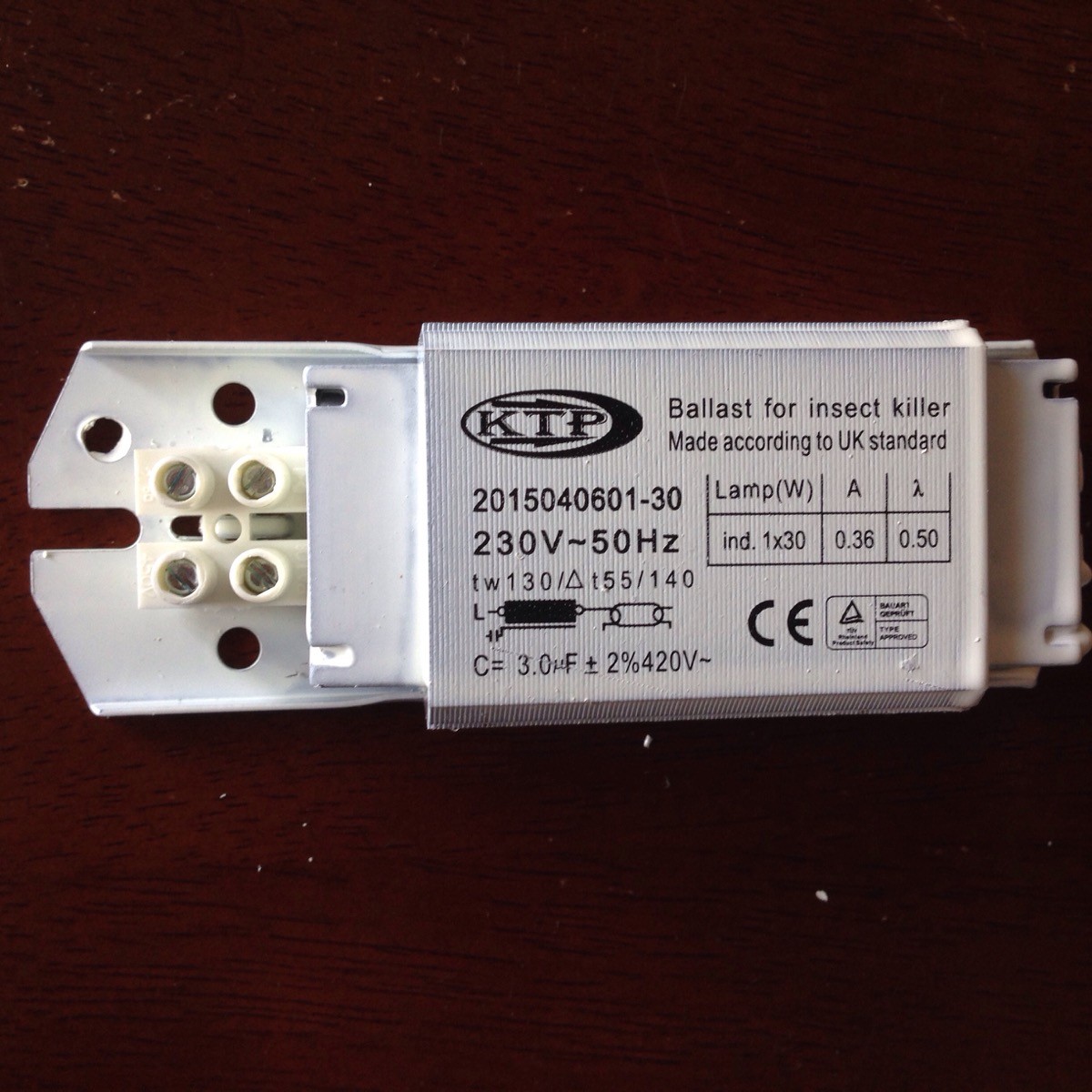 Tăng phô dùng cho đèn diệt côn trùng 30W