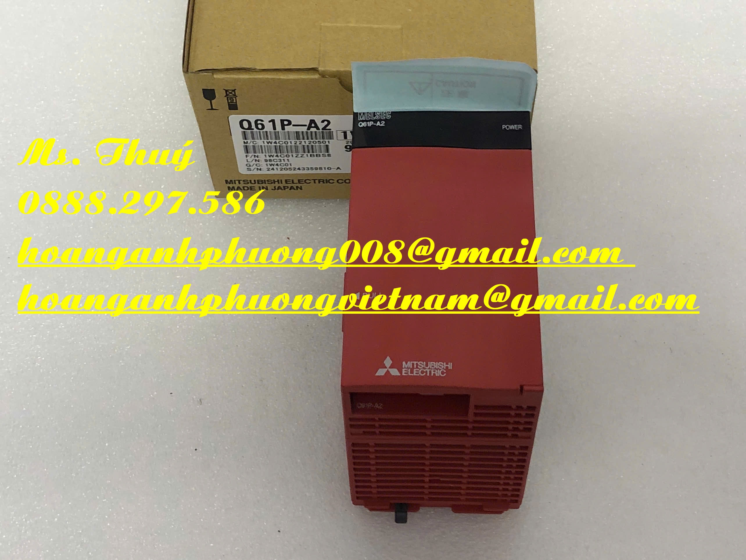 Mới 100% - Module nguồn Mitsubishi Q61P-A2 - Bình Dương