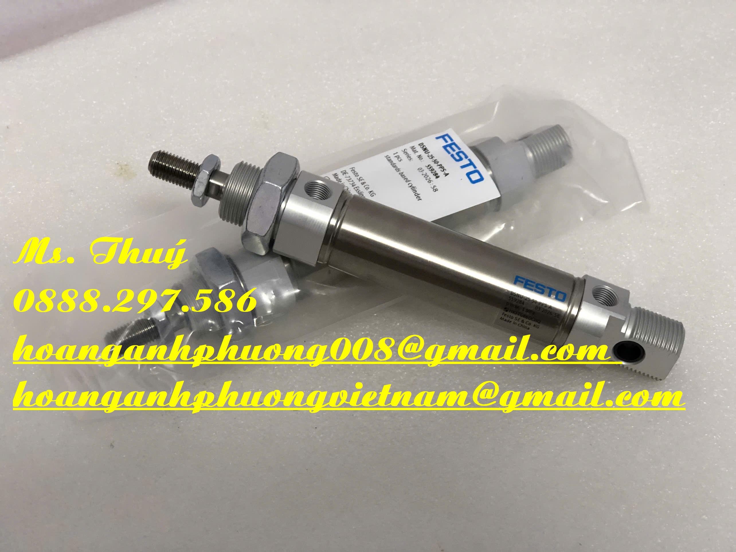 Bán xi lanh thép Festo DSNU-25-50-PPS-A giá tốt toàn quốc
