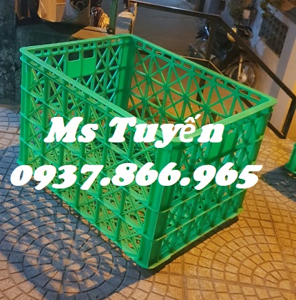 Sọt ship hàng, thùng nhựa có 8 bánh xe, sọt công nghiệp, giá sọt có bánh xe