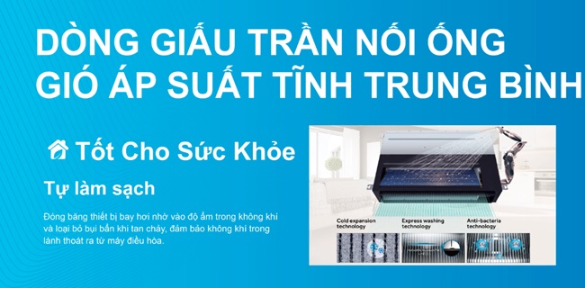 Lắp Máy Lạnh Giấu Trần Ống Gió Aqua Cho Nhà Hàng