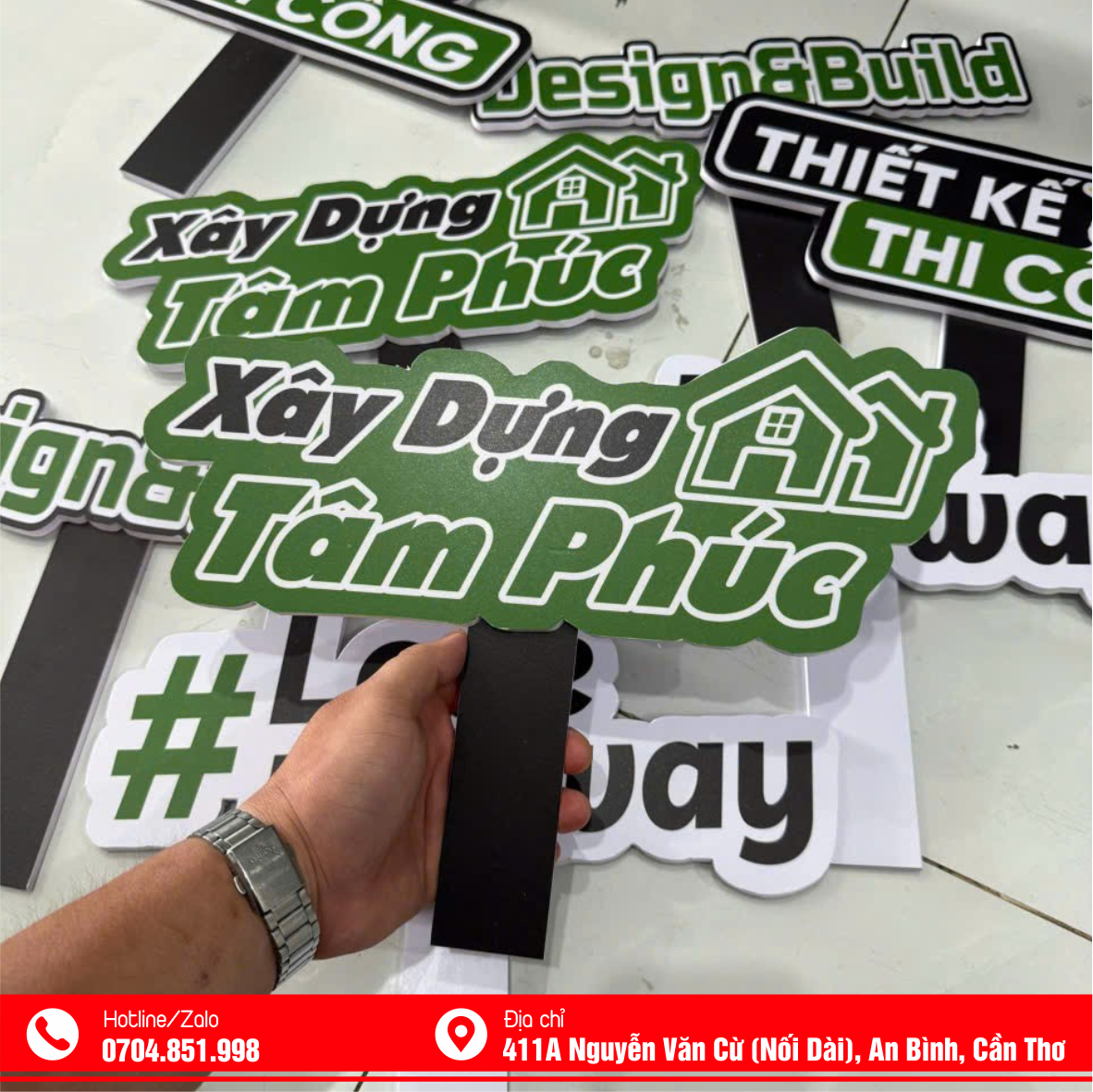 IN HASHTAG TẠI CẦN THƠ