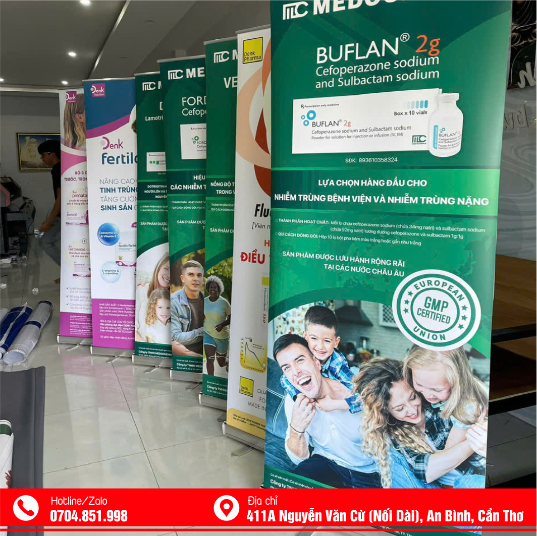 IN STANDEE LẤY LIỀN TẠI CẦN THƠ